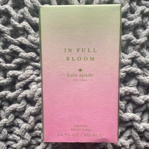 *New* Kate Spade Body Lotion In Full Bloom